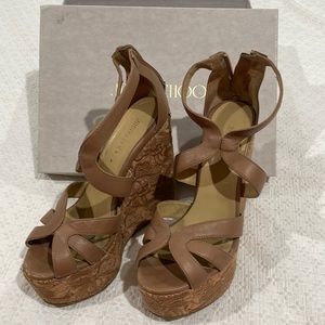 Preowned jimmy choo wedges